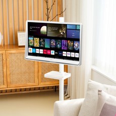 [LG 스마트티비 + 이동식스탠드 결합상품] 27인치 스마트모니터 스마트티비 룸앤티비 스탠바이미 캠핑티비 LGTV [27LQ600SW + AP-32S AP-43S], 단순배송상품, 스탠드형, 27인치 스마트티비+이동식스탠드(AP-43S), 68.6