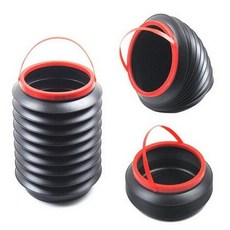 차량용 접이식 쓰레기통 물통 차량용 세차 양동이, 접이식통 DC001662, 1개