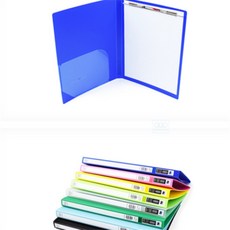 진우현만물상 PP 스프링화일 군 상철 청스프링화일, 백색