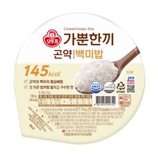 가뿐한끼 곤약 백미밥, 7개, 130g