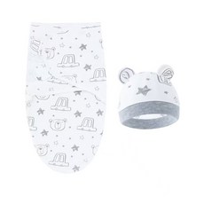 懶人包巾 新生兒包巾 大白菜包巾 防驚嚇包巾 寶寶包巾 純棉 嬰兒帽子