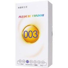 樂趣 003 超薄型 貼身型 衛生套 0.03mm 18片裝, 1個, 003 超薄型 18入