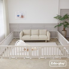 에듀플레이 우디베이비룸 2P 세트, 4.우디베이비룸 벽면430 2개, 화이트, 1개