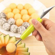 장매니저 듀얼 화채 스푼 팥빙수수저, 1개