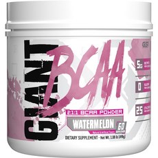 GIANT SPORTS 2:1:1BCAA補充粉 西瓜口味, 1個, 498g