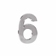 다팔아 이니셜숫자 6 은색 70 DIY파츠