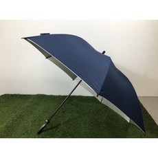 人體工學握把 自動傘 高爾夫傘 抗UV傘 雨傘, 深藍色,30吋傘面, 1個
