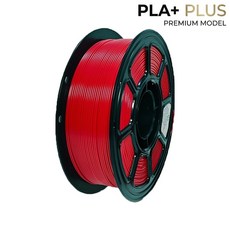 고급형 3D펜 3D프린터 PLA+ 필라멘트 PLA Plus 프리미엄 필라멘트 1KG 1.75mm, 레드