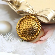 금단추 의류부자재 정장 금장 단추 자켓 6개 15mm 1호, 7 앤티크골드 G 레터, 1개