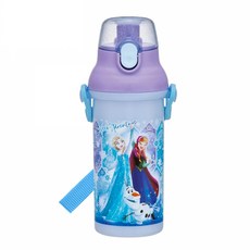 Skater 銀離子直飲水壺 冰雪奇緣 PSB5SANAG, 冰雪奇緣Heart, 1個, 480ml