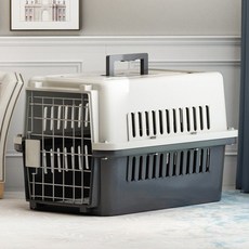 강아지켄넬 고양이항공박스 하드캐리어 반려동물이동장 애견이동장 켄넬 대형 중형 소형, 3호(66x45x45cm)
