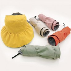 여름 벙거지형 차단 여름유아 호박돌돌이썬캡 자외선차단 귀여운모자햇빛 봄 어린이 가을 아동 모자