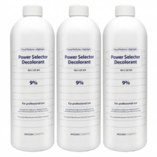 우신 파워 셀렉터 산화제 9% 1000ml, 3개, 1L