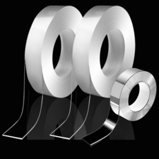 로한스 만능 다용도 초강력 실리콘 투명 양면테이프, 두께1mmX넓이3cmX길이5M_3개