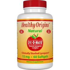 Healthy Origins Lyc-O-Mato番茄萃取紅素複合軟膠囊 15mg, 60顆, 1罐