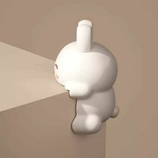 可愛造型防撞桌角貼，加厚防護，防水抗汙，寶寶安全防護必備, 1個, 兔子造型桌角*1