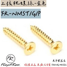 Floyd Rose 上弦枕螺絲 金色, 1個