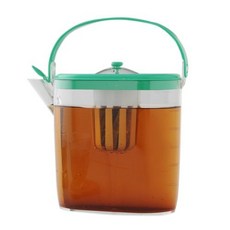 어니스트 냉수통 1.3L 찻잔 부착 내열 높이 16 cm눈금 첨부 기울이는