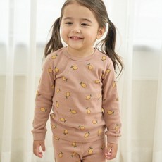 [국내매장 정품] 아이숲 레몬 30수 후라이스실내복(2color) 633025