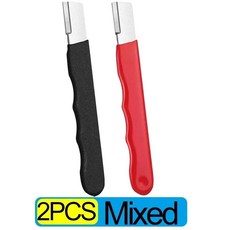 휴대용 빠른 합금강 정원 도구 치기용 도끼 가위 포켓 칼 연삭 돌, 09 2PCS-Mixed, 01 12cm, 1개