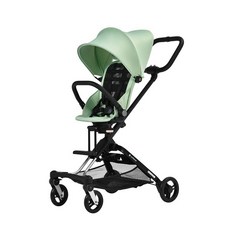 unilove ON THE GO 馬奇車嬰兒手推車【心晴四色系列】輕便可攜帶、多段調節、透氣舒適, 綠