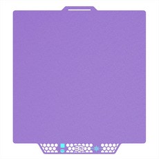 BIQU 팬더 빌드 플레이트 CryoGrip Pro 빙하 쿨 플레이트 스프링 강판 BambuLab P1 A1 X1 3D 프린터 용 양면 녹색, 보라