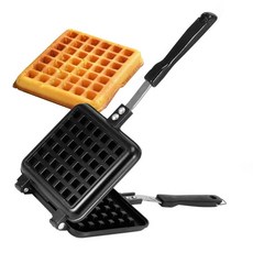와플팬 크로플 양면 후라이팬 와플만들기 전용팬 ord+21423uY