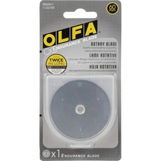 로터리 커터 날 블레이드 OLFA 내구성 리필 60mm