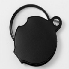 G.L.S 포켓 접이식 돋보기 8배율 지름 6CM 야외활동돋보기