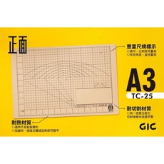 GIC 鋼普拉 TC-25 TC-24 雙色切割墊 加厚 雕刻墊