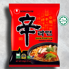 농심 할랄 신라면 중앙아시아 HALAL K라면, 1개