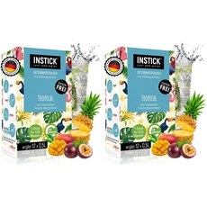 무설탕 인스턴트 드링크 트로피칼 파우더 12개입, 2개