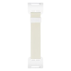 윌비 클립온 포인트 미니 (14.5 - 15cm 용) 핸드폰 이북리더기 스트랩, 크림, 1개