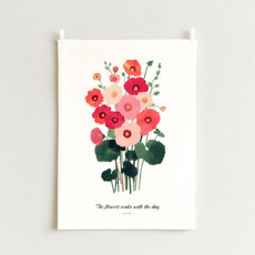 노아갤러리 인테리어 가리개천 패브릭 포스터, 플레르 10