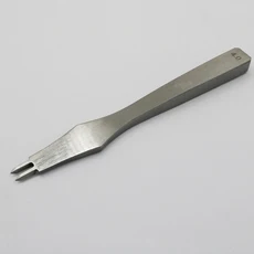 Mr.토마토 가죽 치즐 구멍 스티칭 다이아몬드 찌르는 철 공예 연마 3/4mm 1-2-4-6, 06 4mm2 tooth