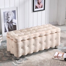 서랍형소파 현관 수납벤치 쇼파 스툴 시트형 서랍 소파, 120X40X40 핑크