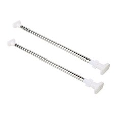 길이조절 압축봉 52-270cm 커튼봉 옷걸이봉 샤워커튼 옷걸이 행거, 01.압축봉.소-72-118cm