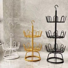 簡約耐用可移動晾鞋架, 1個, 【現在下單今天髮齣】炭黑款,僅放兩衹鞋無掛鈎-不推薦