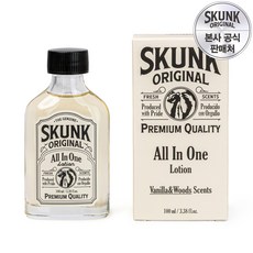 스컹크 오리지날 올인원 모이스처라이저 토너 All in One - 바닐라 우드향, 100ml, 1개