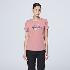 WILDLAND 印花短袖運動上衣