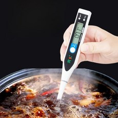 전자 염도 측정기 디지털 급식소 소금 고온 짠맛 찌개 국 당도 식품 농도 비중계, 1. 범위 0.01-5, 1개