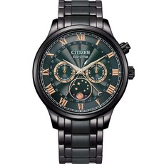 CITIZEN星辰 GENT'S系列 亞洲限定 光動能月相腕錶 女神節 禮物 推薦 42mm/AP1055-87X