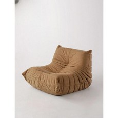 토고소파 모듈 번데기 쇼파 라운지 애벌레 패브릭 1인용, 더블(130x101x70cm)+스툴, 1. 카키