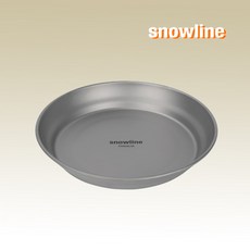 스노우라인 티타늄 백패커 플레이트 소 캠핑접시, 단일, 1개