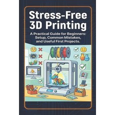 (영문도서)Stress-Free 3D Printing: A Practical Guide for Beginners: Setup Common Mistakes... Paperback, Independently Published, English, 9798197594570