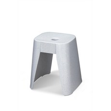 日本TONBO UNEED銀離子抗菌浴室椅，簡約風格，穩固耐用，易清潔, 白石紋路