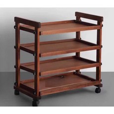 물감 선반 미술 수납카트 유화 미술용품 화구트롤리, 1개