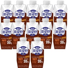 (대영) 롯데웰푸드 이지프로틴 저당 초코 드링크, 250ml, 12개