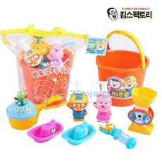 목욕놀이 장난감 물장난 물놀이 유아 아기 바가지 욕조놀이, 02. 뽀송뽀송 목욕놀이, 1개