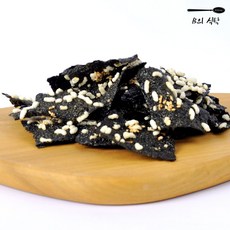 B의식탁 찹쌀 김부각 부각 김자반 맥주안주 반찬 간식, 110g, 1팩